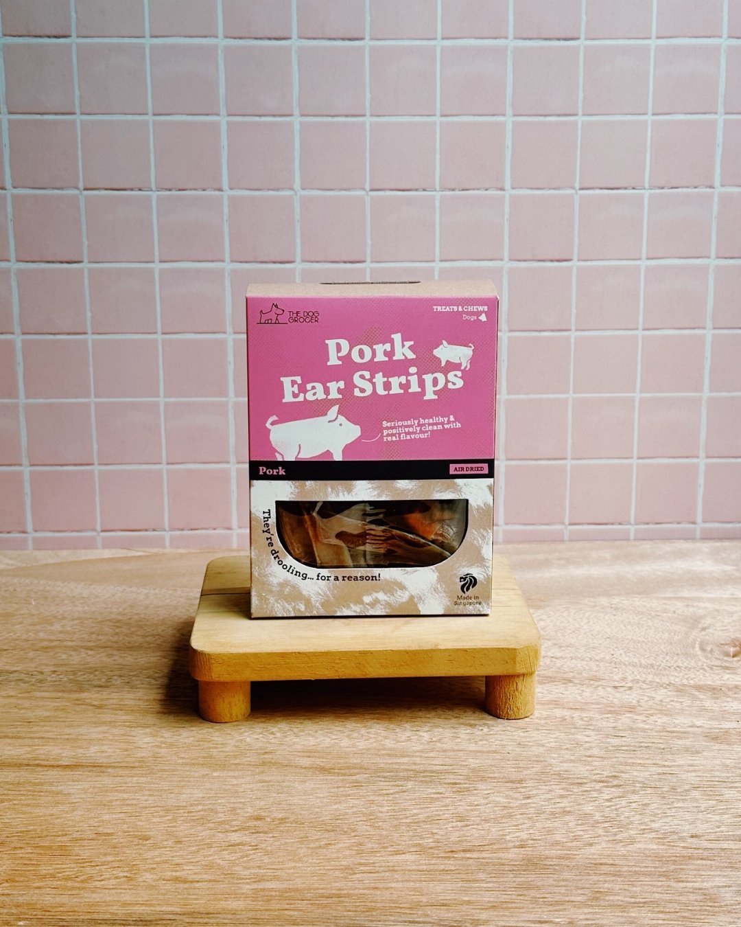 Pork Ear Strips Retail Pack